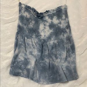 Earthbound Trading Co. Tie dye sleeveless top